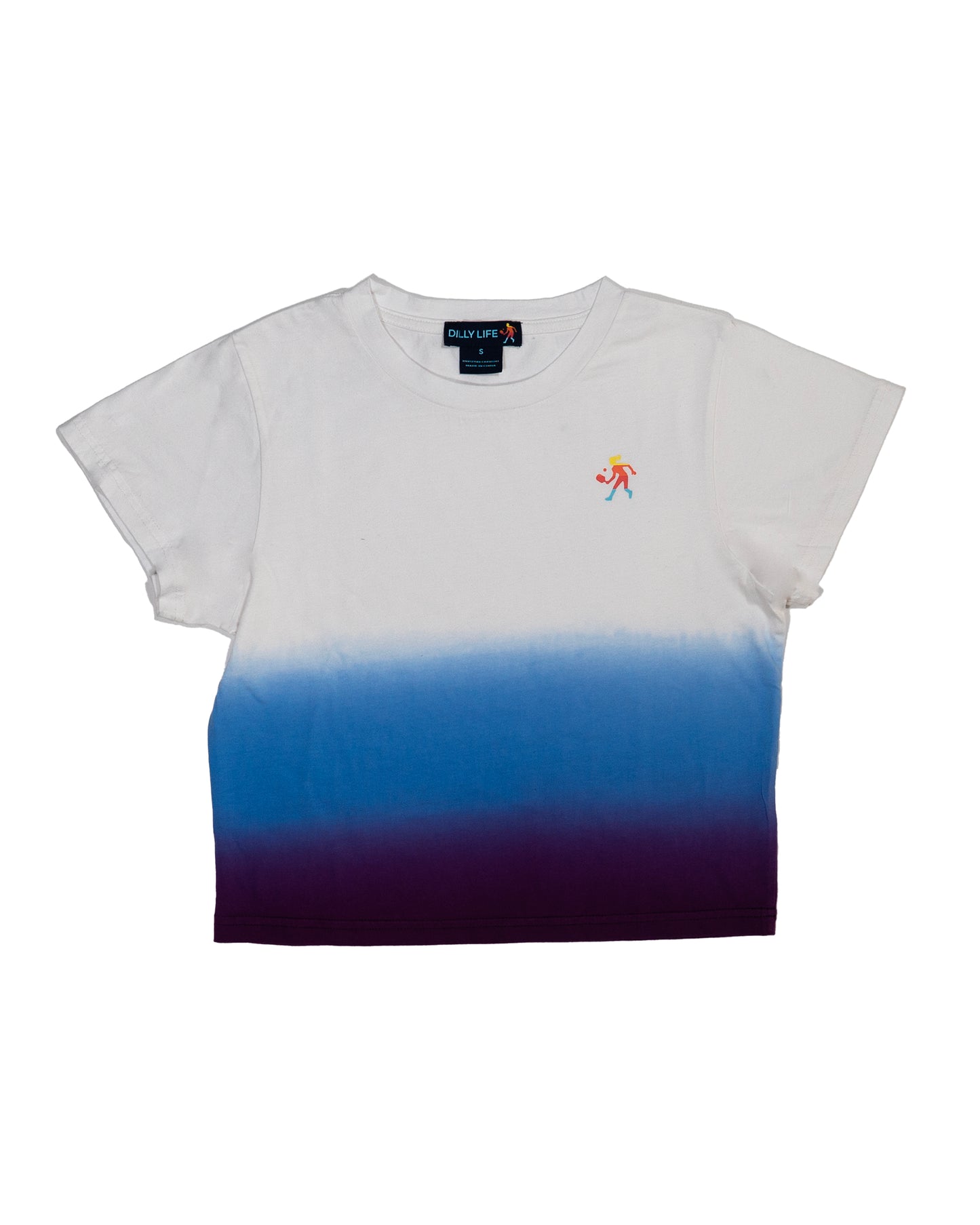 Dip Dye Cotton Blend Tee