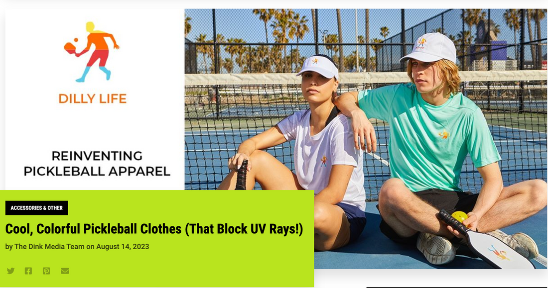 Cool, Colorful Pickleball Clothes (That Block UV Rays!) by The Dink Media Team