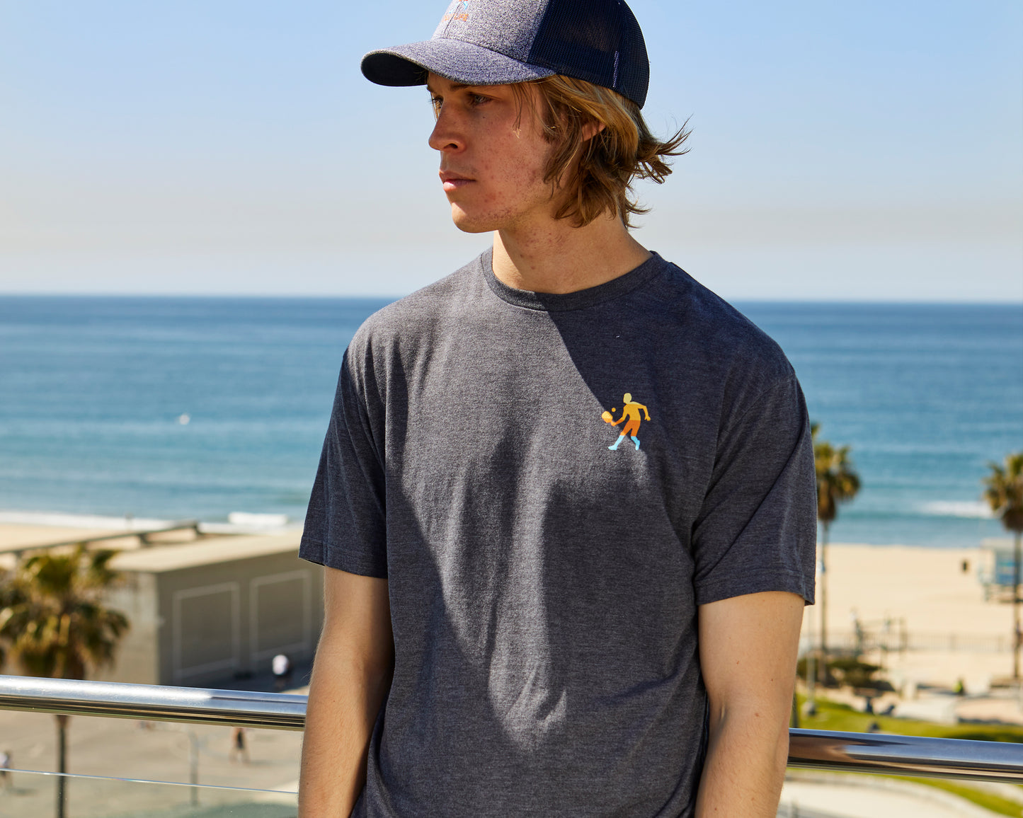 Relaxed Fit Tri-Blend Tee
